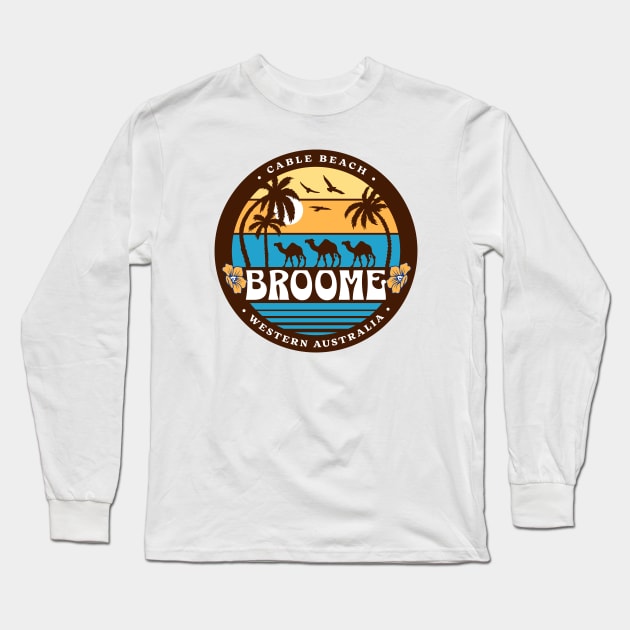 Broome, Western Australia Long Sleeve T-Shirt by Speshly